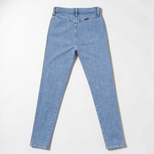 Vintage Wrangler Bareback Jeans High Rise Light Wash Slim Straight USA 26x34”